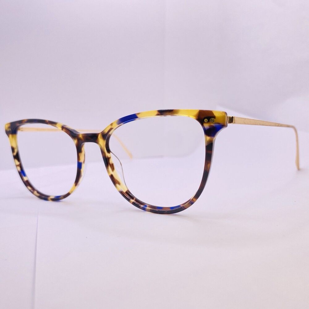 Warby Parker Eyeglasses Sunglass Frames 2810-4 Authentic Gold Confetti Gradient